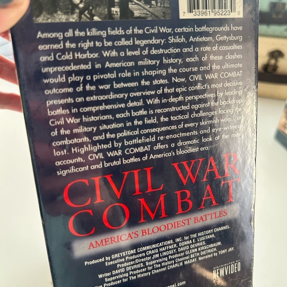Vintage Sealed RARE Civil War Combat America's bloodiest battles History channel - Picture 3 of 6